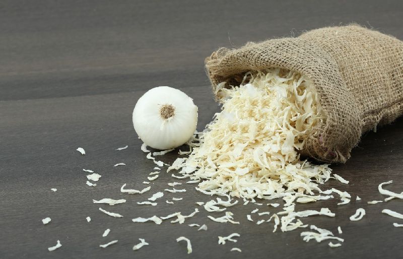 Dehydrated White Onions