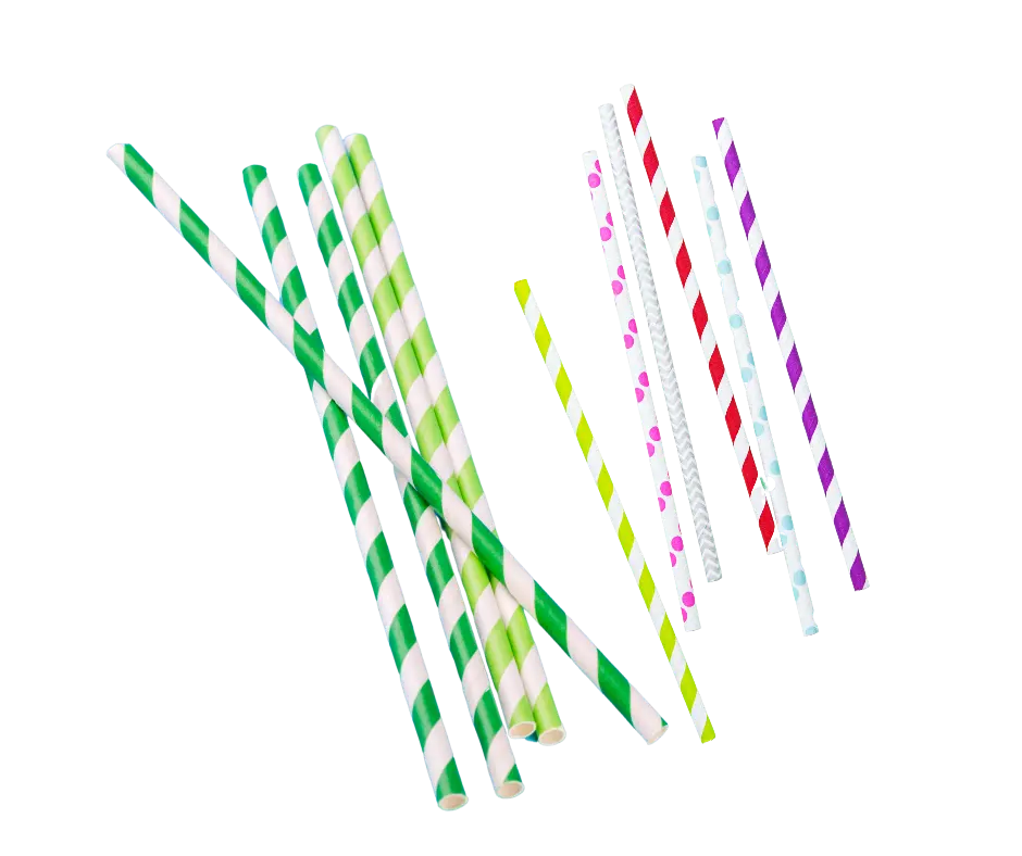 White Paper Straw
