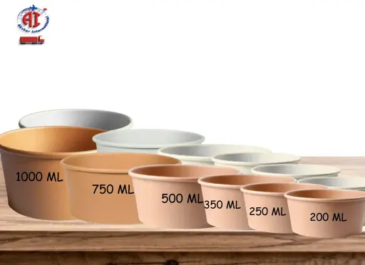Paper Bowls with Lids