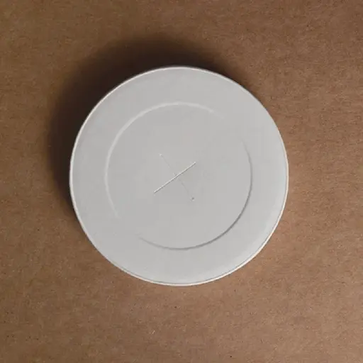 Flat Paper Lid (Optional Straw-cut)